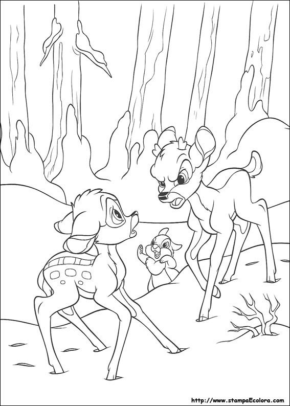 Disegni Bambi 2